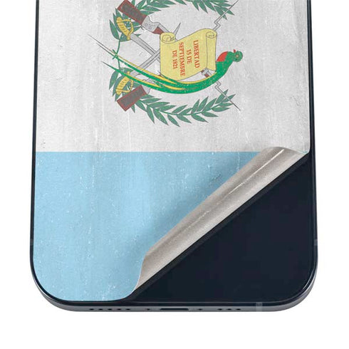 Guatemala Flag Distressed iPhone 17 Pro Skin